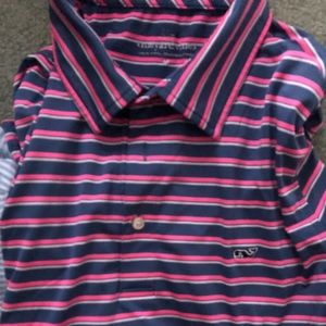 Vineyard Vines Performance Golf Polo, Size Medium